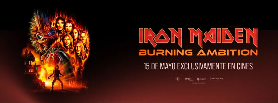 IRON MAIDEN BURNING AMBITION